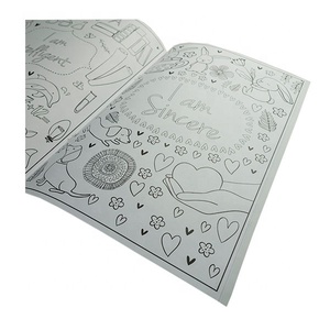 Custom Coloring <strong>Book</strong> Printing Service Soft Cover Picture Children Drawing English Spirit Coloring <strong>Books</strong> Offset <strong>Paper</strong> - Product Image 5