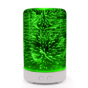 Difusor de Aroma 3D Lumina, Humidificador de 0.5L con Pantalla de Vidrio, Luz Nocturna LED para Uso Doméstico y Comercial - Product Image 3