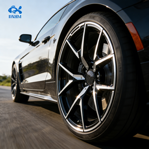 Rines de Aleación Forjados de 20 21 22 23 24 Pulgadas con Acabado Negro Mecanizado, 21x10.5J 5x112 5x120, Cóncavos Profundos para BMW, Mercedes, Audi - Product Image 1