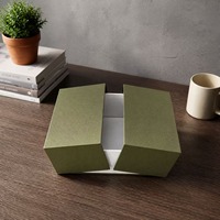 Boîte Cadeau de Luxe Personnalisée en Gros pour Bonbons et Chocolats, Boîte Magnétique Recyclable à Double Porte pour Emballage Cadeau Multi-Occasions