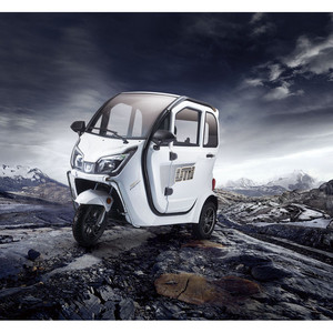 UMI Closed Electric Tricycle <b>2</b> Seater 200-300kg Payload <b>Passenger</b> Use EEC Certified - Product Image 3