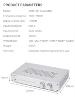 BRZHIFI altın ses C245 hattı sınıf AA servo ön amplifikatör HiFi sınıf ses preamplifikatör