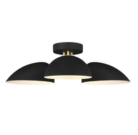 Lámparas Colgantes de Techo LED Modernas con Pantalla Metálica, Colección Lotus con CRI 90 para Sala de Estar