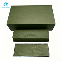 Ensemble d'emballage haut de gamme pour lunettes de soleil, boîte à lunettes en cuir PU, pochette en microfibre, kit complet d'accessoires pour lunettes, OEM ODM