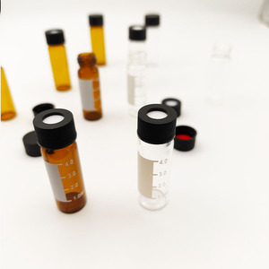 ขวดแก้วสีเหลืองอำพันขนาด 2 มล. สำหรับ HPLC พร้อมฝาเกลียวแบบใช้ซ้ำได้สำหรับใช้ในห้องปฏิบัติการ - Product Image 4
