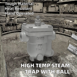 Soupape de vapeur haute température en acier moulé avec bride femelle NPT/BSP Shanghai Lianggong Hydraulic DN15-DN50 Chaudière CS41H-16C Filetage - Product Image 2