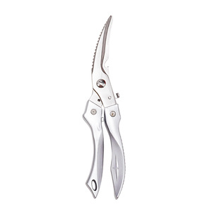 Stainless Steel <b>Kitchen</b> Scissors 5 In Heavy Duty Chicken Bone <b>Shears</b> Multi Functional Cutter For Meat Fish Scalping - Product Image 3