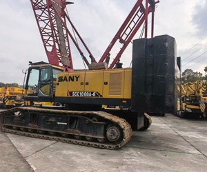 Grue sur chenilles SANY SCC900A d'occasion de 90 tonnes, fabriquée en Chine, grue Sany 90t, grue sur chenilles SCC750A-6, SCC800A, SCC550A, SCC550E - Product Image 3