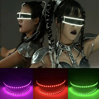 Accessoires de costume lumineux de qualité supérieure pour Halloween, pour boule LED gonflable avec impression de logo personnalisé et livraison rapide avec OEM