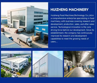 Nouvelle machine à trancher la viande fraîche/congelée horizontale à bande transporteuse automatique Huizheng Industrial, lame en acier inoxydable réglable