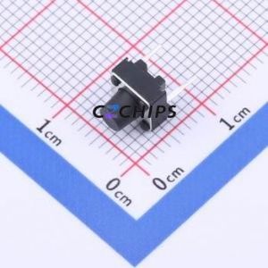 TSD016A06526A Tactile Switch Through hole Component (THT),6x6mm Switch Round Button 2.6N Through Hole 6mm - Product Image 1