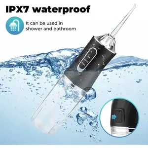 Irrigateur Oral Bon Marché Étanche IPX7 Blanchiment Des Dents Voyage À Domicile Fil Dentaire Nettoyeur De Dents Hydropulseur Électrique - Product Image 2