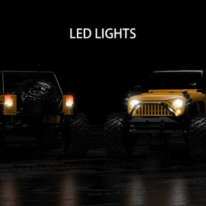 NOUVELLE Voiture de Course RC SJY-H12Y+ 4x4 à l'échelle 1:12, 4 Canaux, Télécommande via APP, ESC Réglable, Carrosserie en Plastique, Lumières LED, Câble USB, Portée 100-120m - Product Image 5