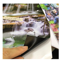 Autocollant de sol 3D Dolphin & Ocean World en PVC pour salle de bain Papier peint époxy imperméable et étanche à l'humidité pour sol