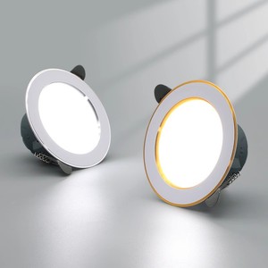 Lámpara de Techo LED Empotrada Comercial, Iluminación Interior sin Marco, Alimentación CA, Aluminio Negro, 4100K Blanco Neutro, CRI 90 - Product Image 3