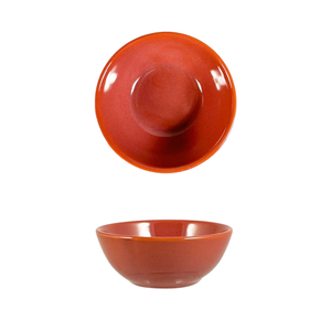 ROUND <b>CERAMIC</b> <b>BOWL</b> DIAM. 10 CM SALMON - Product Image 1