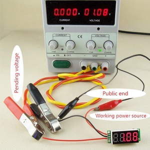 Mini Voltmetro Digitale 0.36 Pollici, 4 Cifre, 0-100V DC, Tester di Tensione Elettrica con Tre Fili per Auto e Moto - Product Image 6