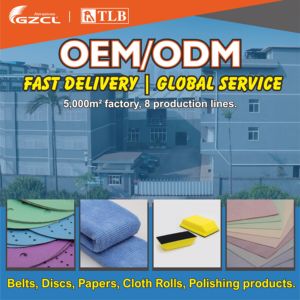 Disque abrasif à crochet et boucle de 3 pouces Tampons de papier abrasif 800 1000 1200 1500 2000 # Taille de grain pour ponceuse orbitale aléatoire de puissance - Product Image 6