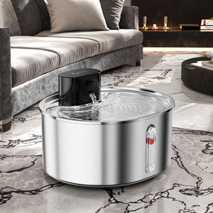 Fontanella d'Acqua Wireless in Acciaio Inox per Gatti Novità OEM 2025 con Batteria da 5000mAh Erogatore Automatico d'Acqua Prodotti per Animali Domestici - Product Image 5
