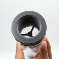 Rotamètre LZM-50G à tube acrylique 20-200 GPM pour conduite pompe à eau et système irrigation débitmètre de liquide