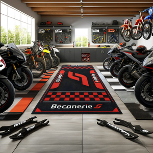 <span class=keywords><strong>Tapis</strong></span> antidérapant populaire en diatomite à poils coupés, personnalisé pour la course de motocross, le garage de <span class=keywords><strong>moto</strong></span> et le <span class=keywords><strong>tapis</strong></span> de sol de box de réparation - Product Image 2