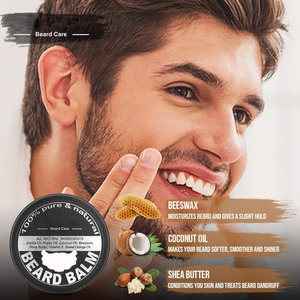 Ensemble de soins pour la barbe, baume et huile pour la barbe, ingrédients entièrement naturels, hydratant pour hommes - Product Image 3