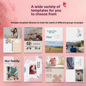 Album photo souvenir pour enfants, mariage, fête de remise des diplômes, voyage, création de scrapbook, impression numérique DIY, <span class=keywords><strong>annuaire</strong></span> - Product Image 4
