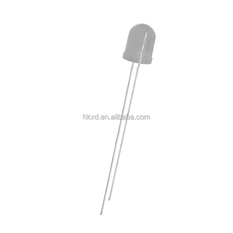 F10 White to Red Yellow Blue Green White Light Highlight LED Round Head 10MM DIP LED Diode Milk Frosted