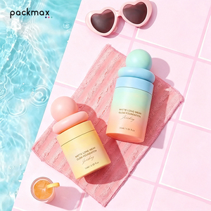 Custom Logo 15-50ml Plastic Airless Pump Bottle – Luxury Empty Vacuum Skincare Packaging <b>for</b> BB Cream & <b>Sunscreen</b> with Precision - Product Image 6