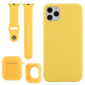 Conjunto de moda para iPhone 11 Pro <span class=keywords><strong>Max</strong></span> X XS <span class=keywords><strong>MAX</strong></span> XR 7 8 Plus, funda de silicona para reloj, banda para auriculares, funda para Airpods Pro - Product Image 5