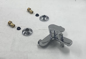 Brass treo tường phòng tắm vòi sen hệ thống nóng và lạnh vòi hoa sen Set với tay vòi hoa sen - Product Image 3