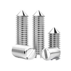 Juego de tornillos de punta de acero inoxidable SUS304, con hexágono interior, extremo cónico, rosca laminada de precisión, tamaño M1.2-M10, alta adaptabilidad. - Product Image 4