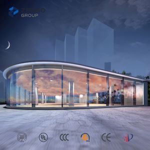 كبسولة منتجع ذكية متنقلة فاخرة مخصصة من الفولاذ المقاوم للصدأ في الهواء الطلق - Product Image 5