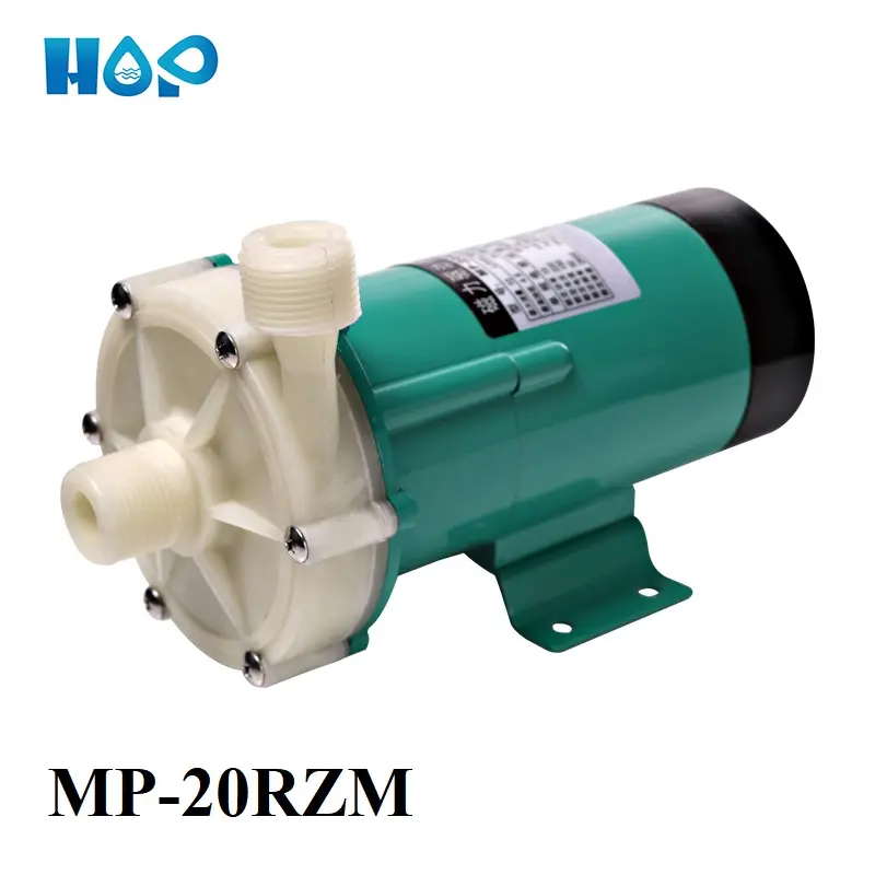 Hop MP-20RZM Mini Magnetische Aandrijving Pomp Pp Plastic Micro Magnetische Gedreven Chemische Pomp Zonder Asafdichting