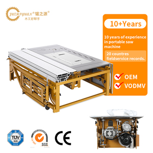 Scie à table Zhongshan JZY JT-9 pour le travail du bois, scie à table coulissante portable, facile à utiliser - Product Image 2