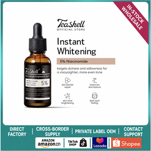 Suero Iluminador con Niacinamida Teashell 5% 30ml, Blanqueamiento Instantáneo para el Cuidado Facial - Product Image 1