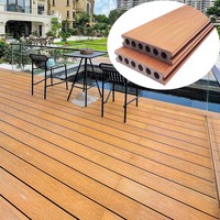Terrasse en WPC très vendue, résistante aux intempéries, imperméable, composite, pour l'extérieur, revêtement de sol en WPC, terrasse composite extérieure