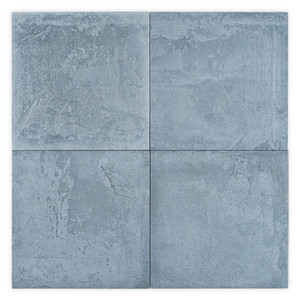 Carrelage bleu Carino 60x60 cm, finition mate, pour mur et sol - Product Image 2