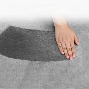 Tapis de bain en mousse à mémoire de forme en polyester <span class=keywords><strong>FIGOO</strong></span> - Tapis de salle de bain absorbant l'eau et antidérapant - Tapis de bain effaçable à l'arrière - Product Image 4