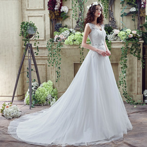Robe de mariée grande taille, coupe A-line, robes de mariée africaines, collection 2022, L30267 - Product Image 2