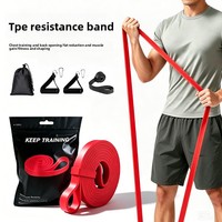 Banda Elástica de Resistencia para Entrenamiento Físico, Yoga y Ejercicio en Gimnasio, Personalizable con Impresión