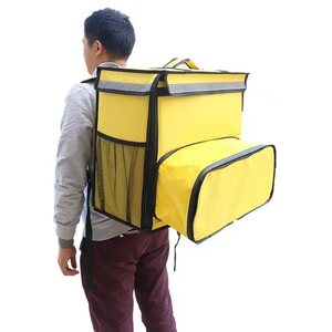 Waterproof Custom Cooler Pizza Box Carry Fast Food Insulated Delivery Backpack