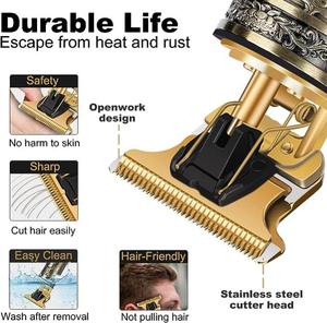 Cortapelos Recortador de pelo Recortador de barba profesional para hombres - Product Image 5