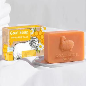 Sapone Solido Naturale al Latte di Capra e Miele Sbiancante, Pulizia Profonda, Profumo Naturale, 100g per Adulti - Product Image 3