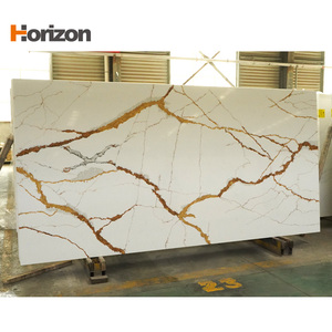 Chân Trời 0 silica Đá Nhân Tạo bên bảng trắng calacatta thạch anh nhà bếp Countertop thạch anh ngọc bích đá - Product Image 3