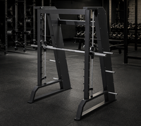 REYK REYK-BQ47 Rack à Squats Commercial en Acier de Grande Taille, Machine d'Entraînement de Puissance, Équipement de Musculation à Charge de Plaques, Gym 150 kg