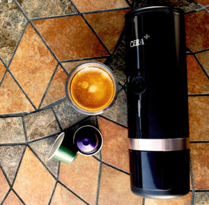 Minimáquina de café portátil de manivela, máquina de café espresso 304, hecha a mano - Product Image 6