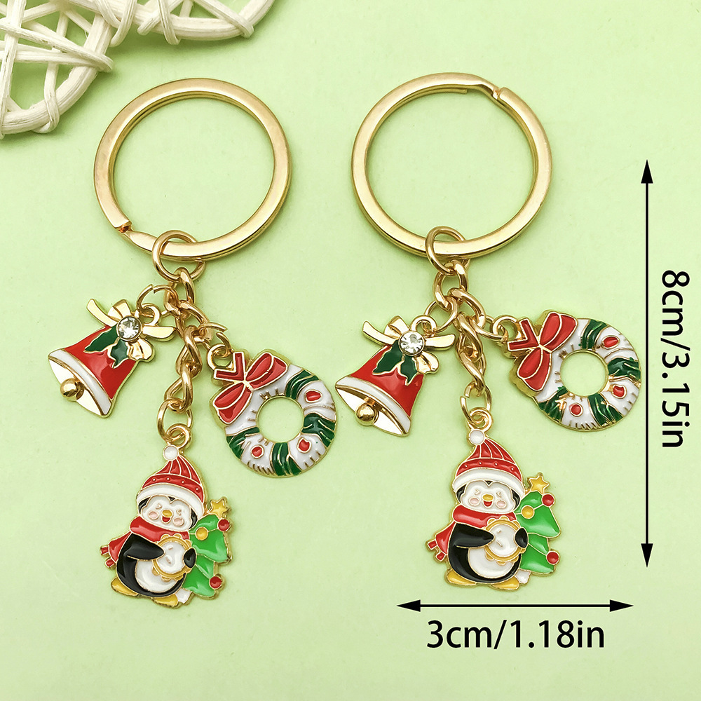 [Couronne de Noël pingouin, sapin, cloche] - 11,2 g - er819