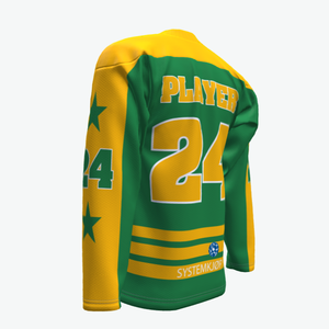 2025 nuevo diseño ropa deportiva chaqueta de hockey sobre hielo ropa camiseta alta calidad Oem personalizado hielo Sudadera con capucha Hockey Jersey - Product Image 3