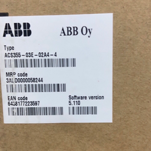 Convertisseur de fréquence ACS35503E02A44 380V 075KW d'origine, neuf, pour automatisation industrielle PLC - Product Image 1